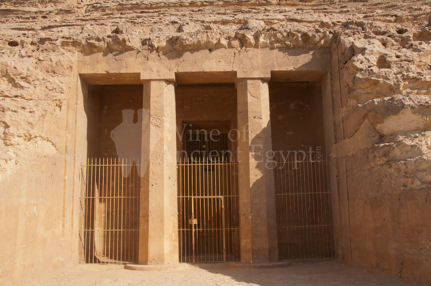 Tomb of Amenemhat (Ameni). Beni Hassan. Dynasty 12